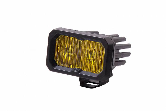 Желтый противотуманный LED-модуль SS2 Sport с янтарной подсветкой